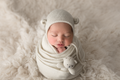 Wrap y Gorro Tejidos Newborn